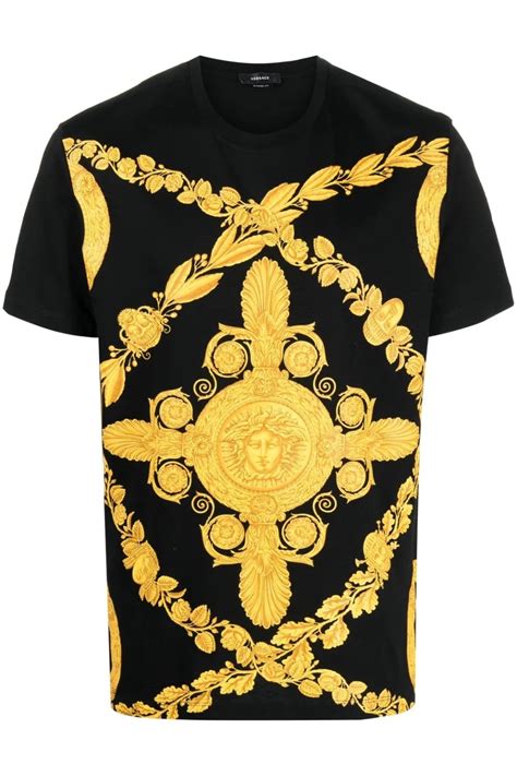 versace t shirt ethikett|Versace collection t shirts.